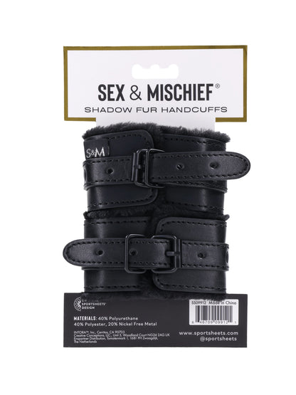 S&M - Shadow Fur Handcuffs