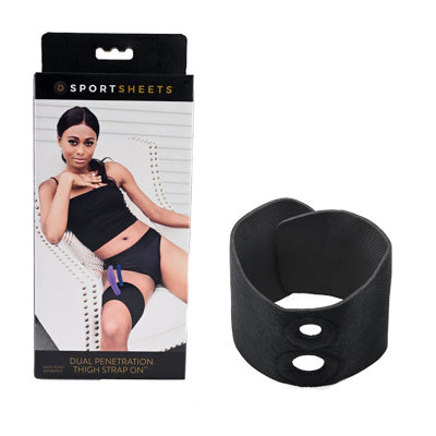 Sportsheets - Harnais Double Pénétration Ultra Thigh Strap On