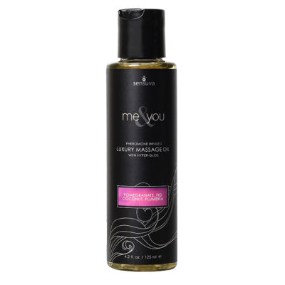 Sensuva - Me & You - Huile de Massage - Grenade, Figue, Noix de Coco, Plumeria - 125ml