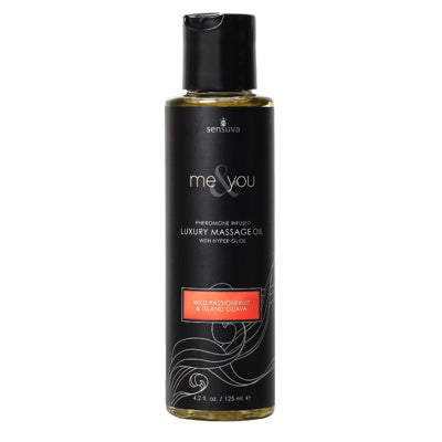 Sensuva - Me & You - Huile de massage - Fruit de la passion sauvage et goyave des îles - 125 ml
