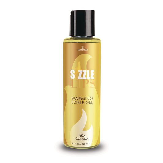 Sensuva - Sizzle Lips - Gel chauffant - Piña Colada - 125 ml
