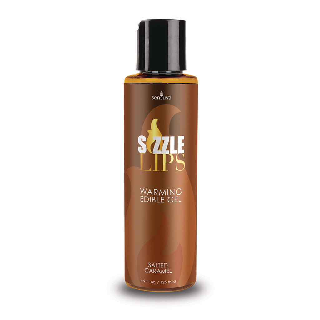 Sensuva - Sizzle Lips - Gel chauffant - Caramel Salé - 125 ml
