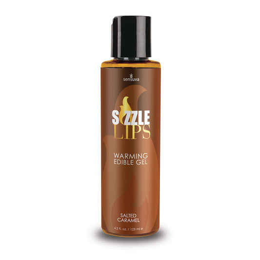 Sensuva - Sizzle Lips - Gel chauffant - Caramel Salé - 125 ml