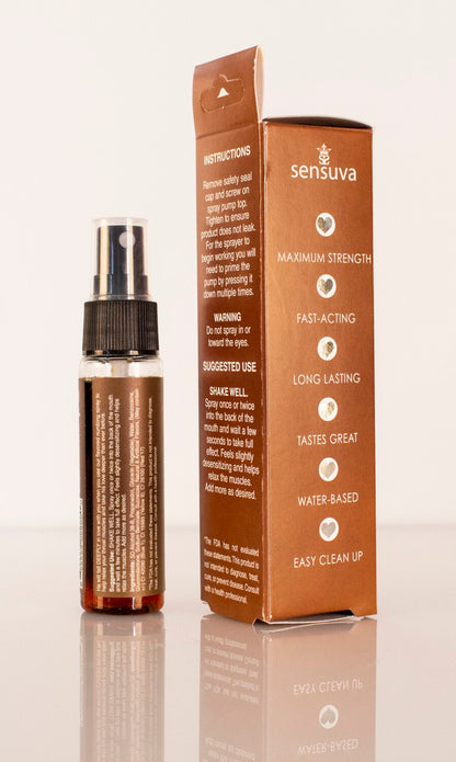 Sensuva - Spray relaxant pour la gorge - Chocolat/Noix de coco - 1oz