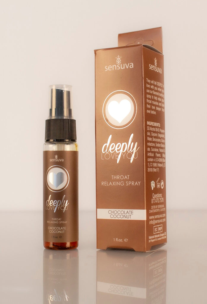 Sensuva - Spray relaxant pour la gorge - Chocolat/Noix de coco - 1oz