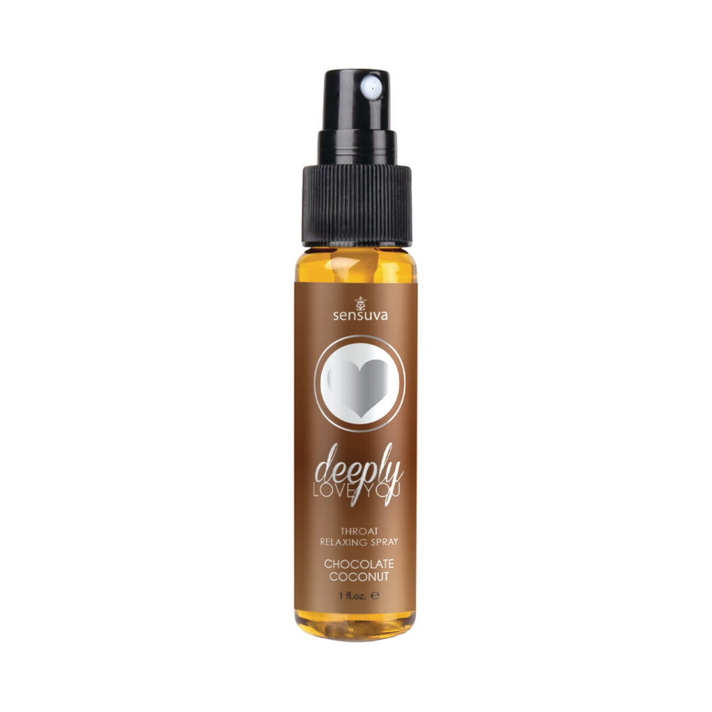 Sensuva - Spray relaxant pour la gorge - Chocolat/Noix de coco - 1oz