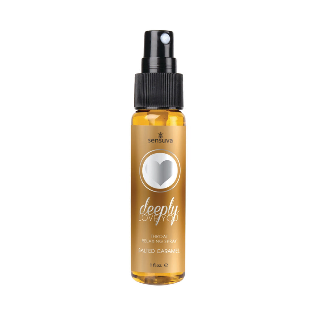 Sensuva - Spray relaxant pour la gorge - Caramel salé - 1oz