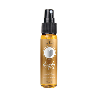 Sensuva - Spray relaxant pour la gorge - Caramel salé - 1oz