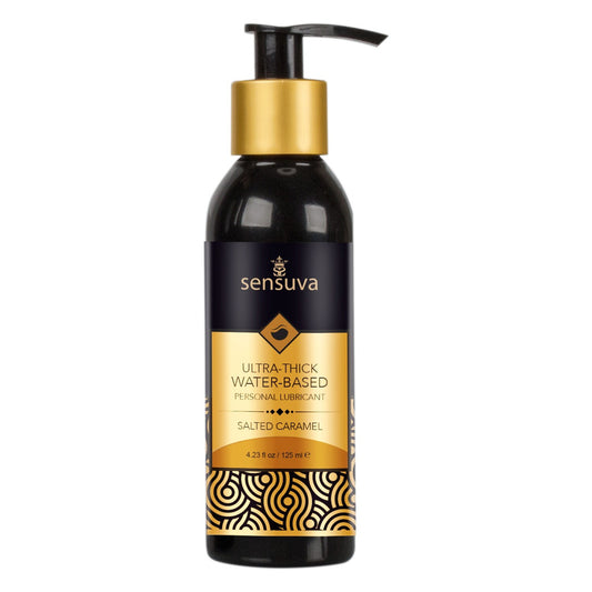 Sensuva - Lubrifiant à base d'eau ultra épais - Caramel salé - 125 ml