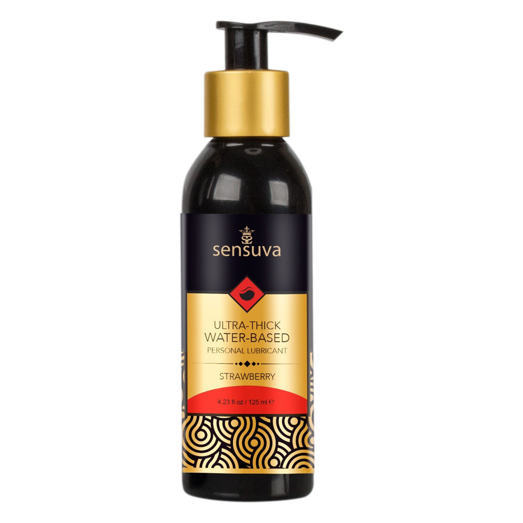 Sensuva - Ultra-Thick Water-Based Lubricant - Strawberry - 125ml