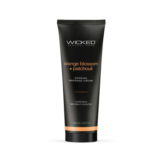 Wicked Massage Cream - Orange + Patchouli - 4oz/120ml