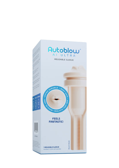 Autoblow - Manchon Compatible A.I. Ultra - Bouche Beige