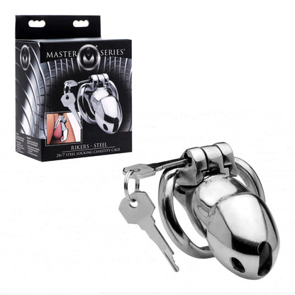 Master Series - Rickers Steel Locking Chastety Cage