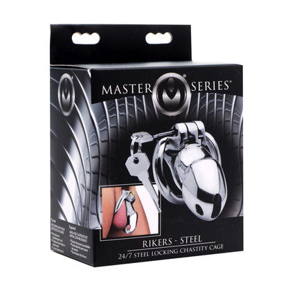 Master Series - Rickers Steel Locking Chastety Cage