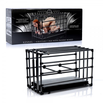 Master Series - Kennel - Cage ajustable avec rebords rembourrés