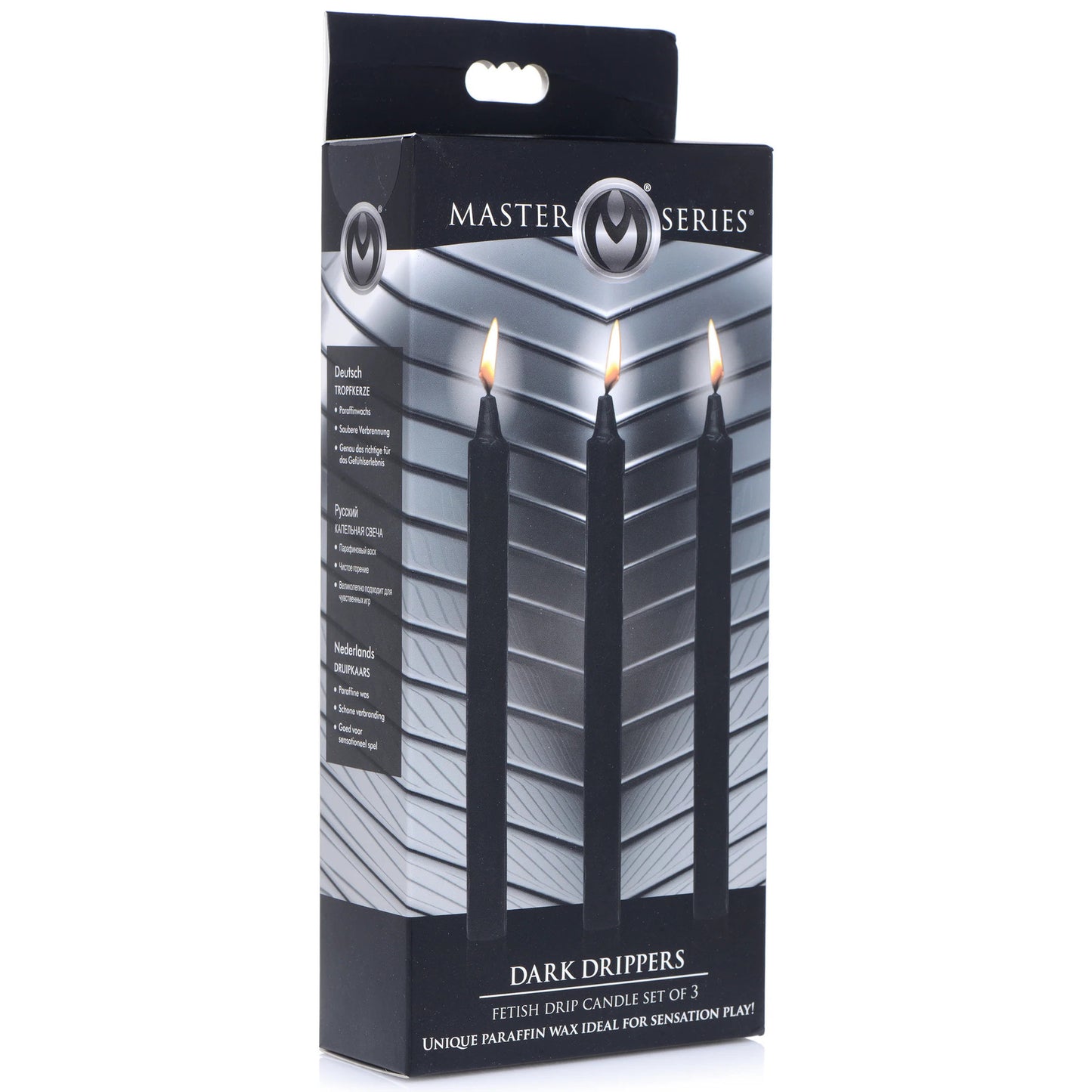 Master Series - Dark Drippers Candle Set of 3 - Noir