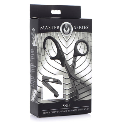 Master Series - Snip Bondage Scissors with Clip