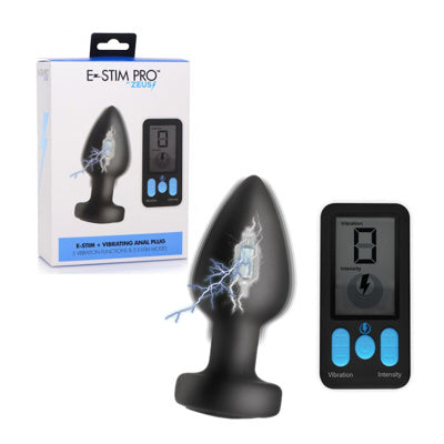 Zeus - E-Stim + Vibrating Anal Plug