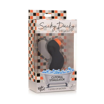 Shegasm - Sucky Ducky Clit Stimulator - Noir