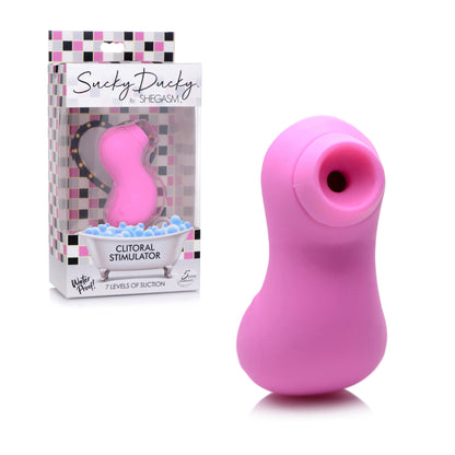 Shegasm - Sucky Ducky Clit Stimulator - Rose