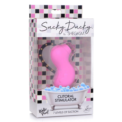 Shegasm - Sucky Ducky Clit Stimulator - Rose