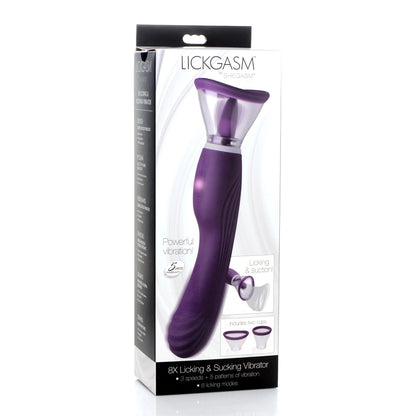 Shegasm - Lickgasm Licking & Sucking Vibrator