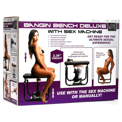 Love Botz - Deluxe Banging Bench w/ Sex machine *Vente Finale*