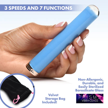 Prisms - Vibra-Glass 10X Mini Vibe - Bleu