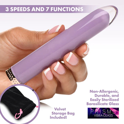 Prisms - Vibra-Glass 10X Mini Vibe - Lila
