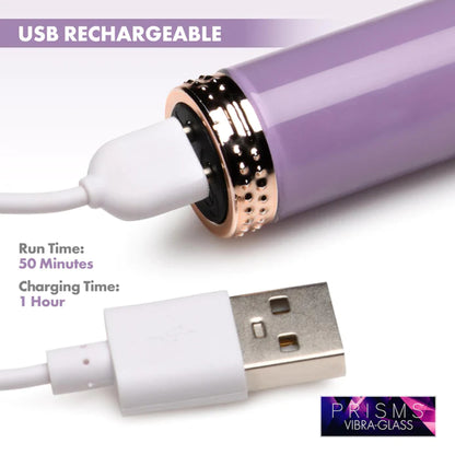 Prisms - Vibra-Glass 10X Mini Vibe - Lila