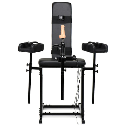 Master Series - Ultimate Obedience Chair w/Sex Machine