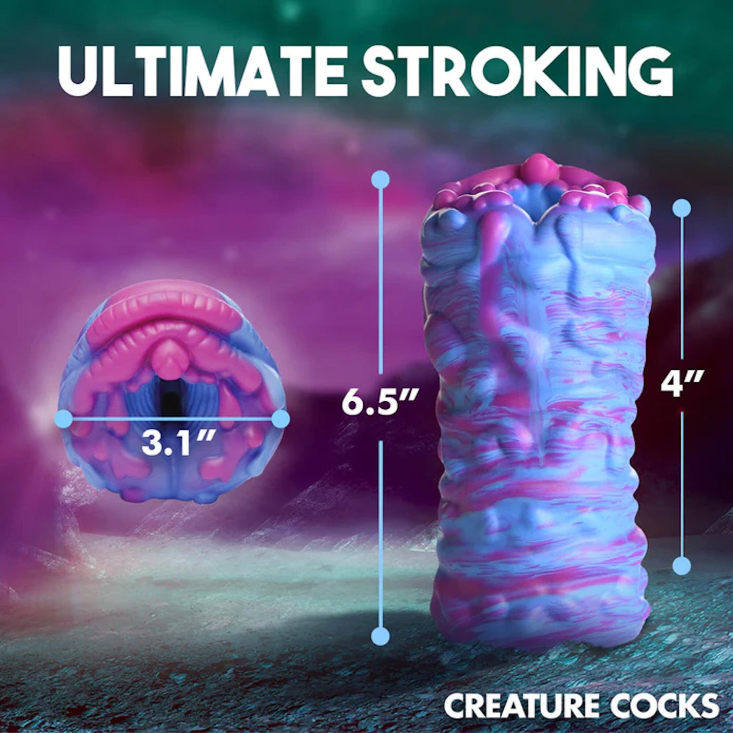 Creature Cocks - Cyclone Alien Vagina Stroker