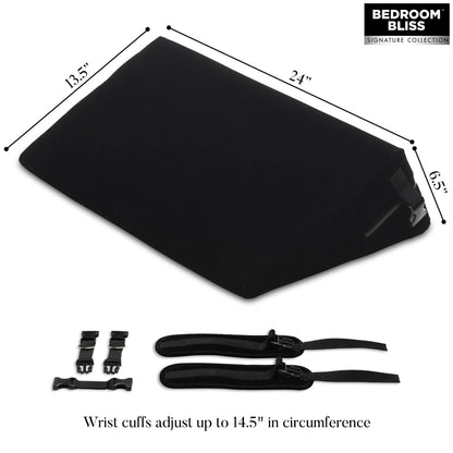 Bedroom Bliss - SM Bondage Cushion Set - Noir