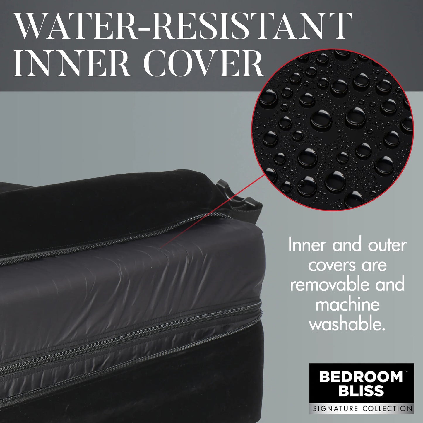 Bedroom Bliss - SM Bondage Cushion Set - Noir