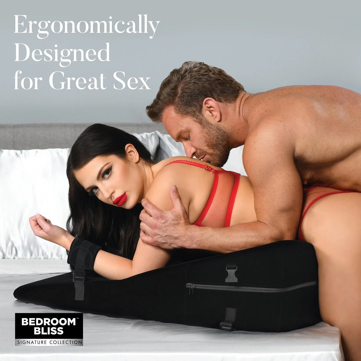 Bedroom Bliss - XL Bondage Cushion Set - Noir