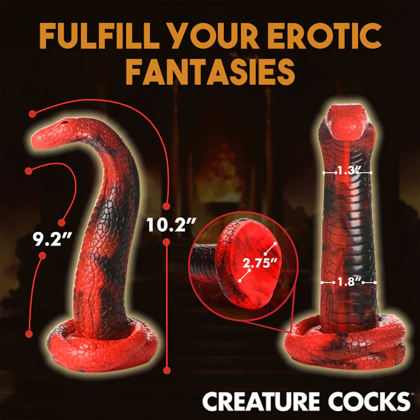 Creature Cock - King Cobra Cock