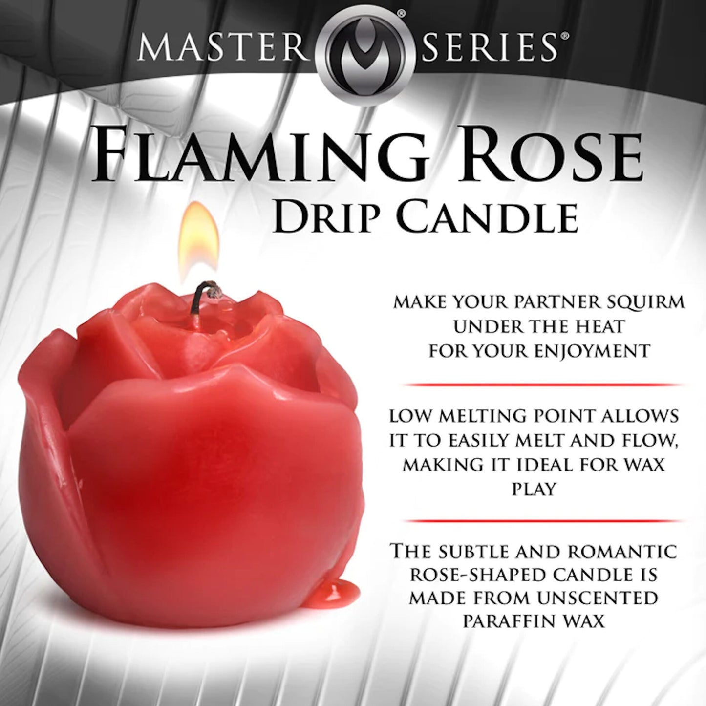 Master Series - Flaming Rose Drip Candle