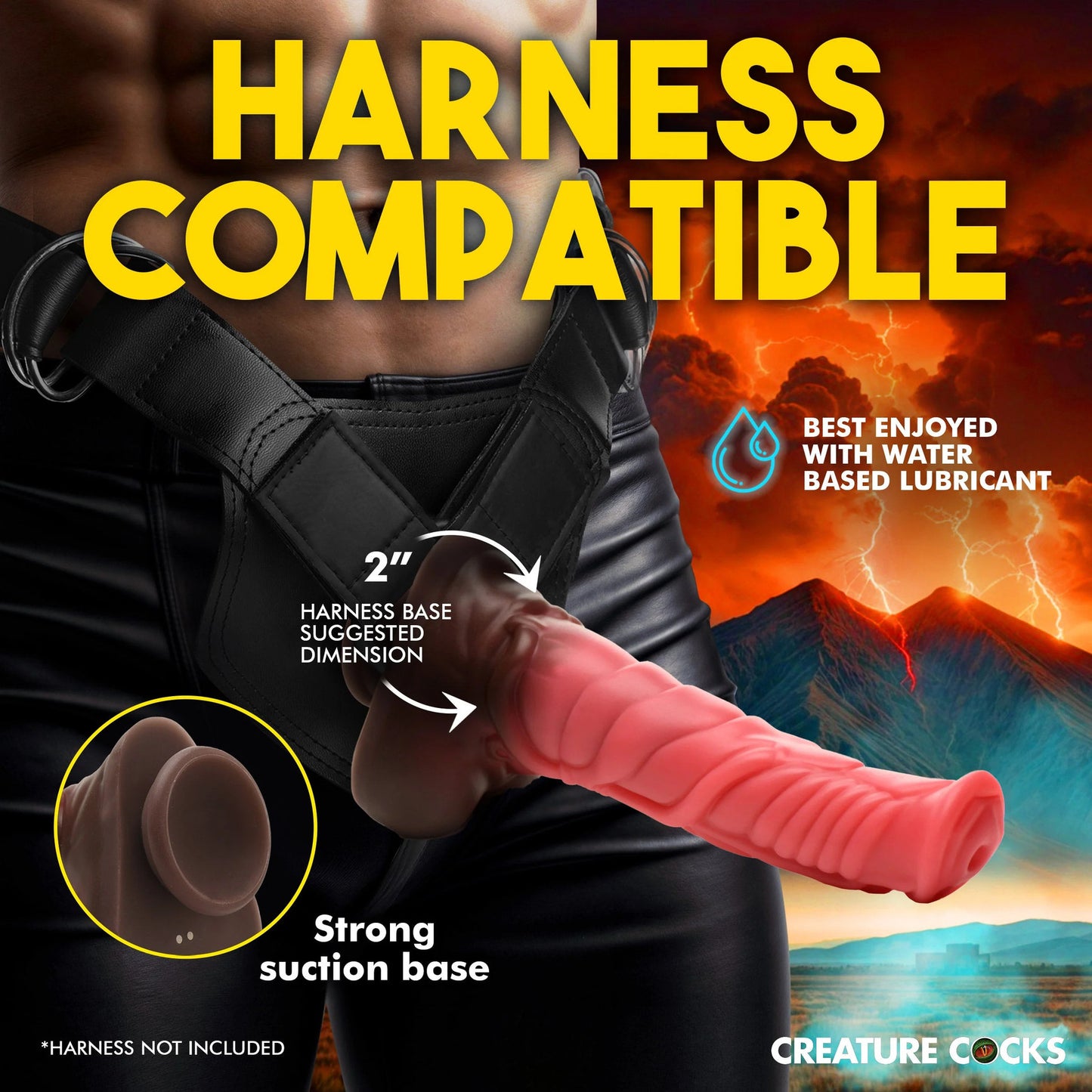 Creature Cock - Deluxe Centaur Thrusting & Vibrating Dildo