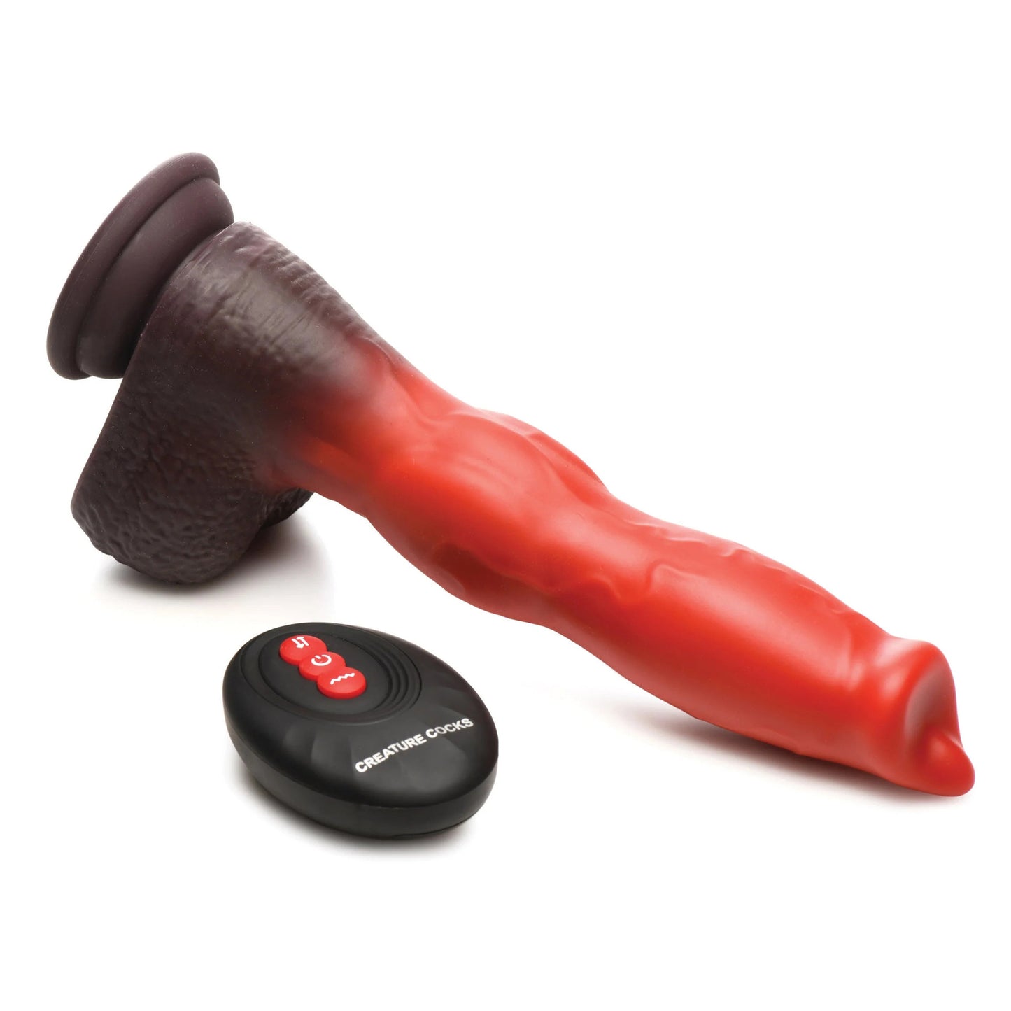 Creature Cock - Ramming Hound Thrusting & Vibrating Dildo