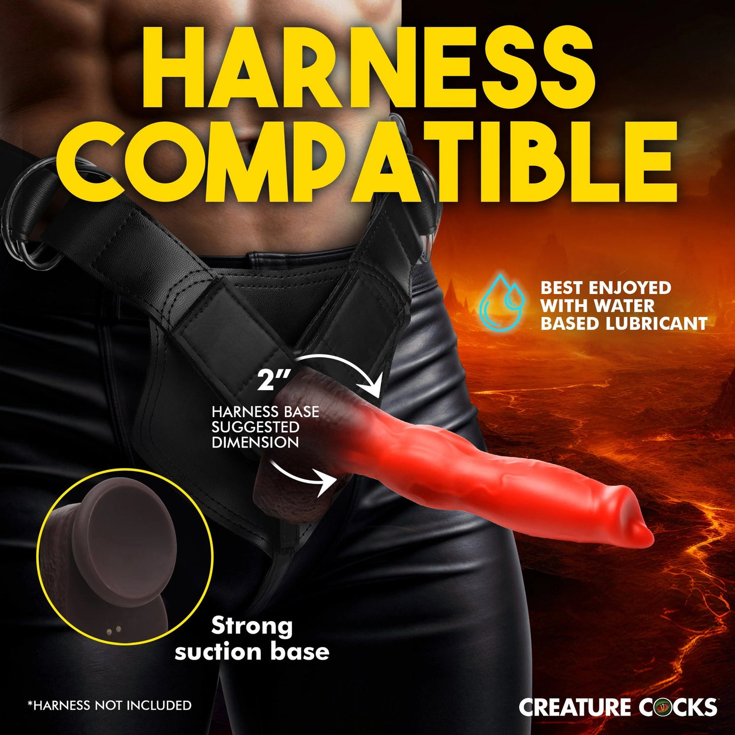 Creature Cock - Ramming Hound Thrusting & Vibrating Dildo