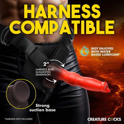 Creature Cock - Ramming Hound Thrusting & Vibrating Dildo