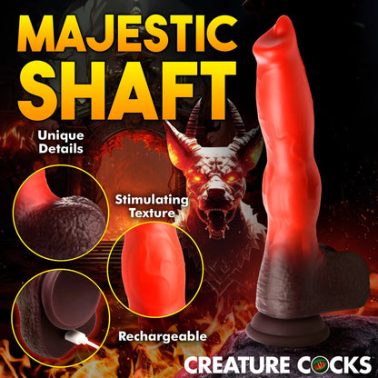 Creature Cock - Ramming Hound Thrusting & Vibrating Dildo