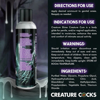 Creature Cum - Unscented Jizz Lubricant - 237ml/8oz