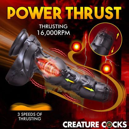 Creature Cock - Cyborg Cock Thrusting & Vibrating Dildo