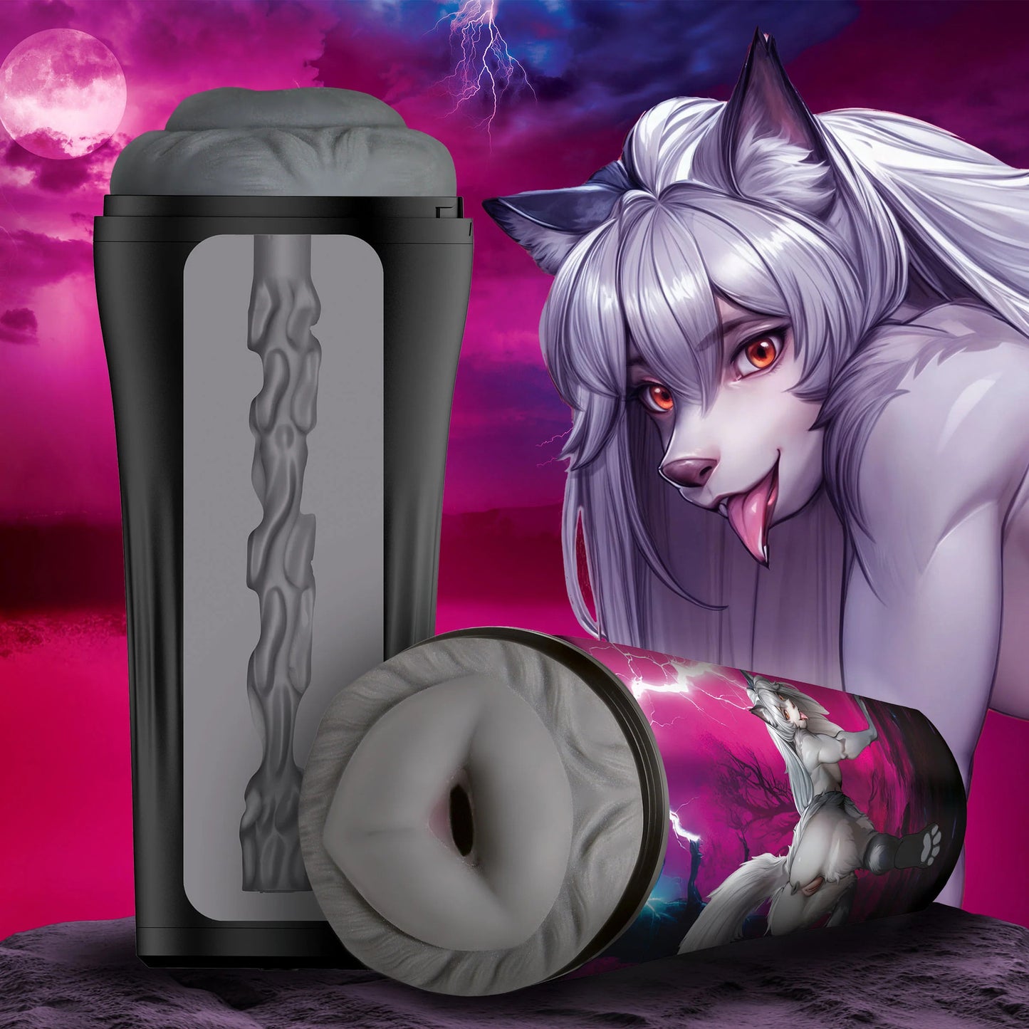 Creature Cock - Wild Wolf Ass Stroker