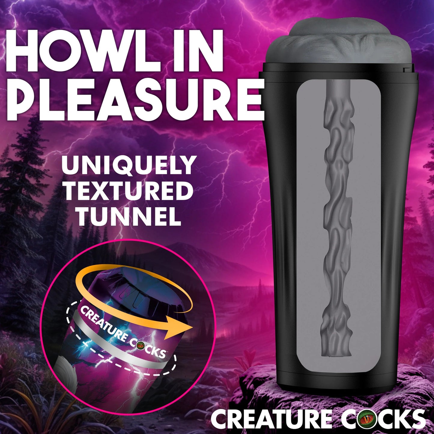 Creature Cock - Wild Wolf Ass Stroker