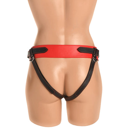 Creature Cock - Horny Devil Strap-On Harness - Rouge