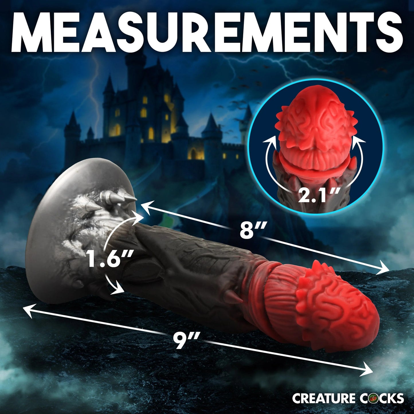 Creature Cock - Count Cockula Dildo