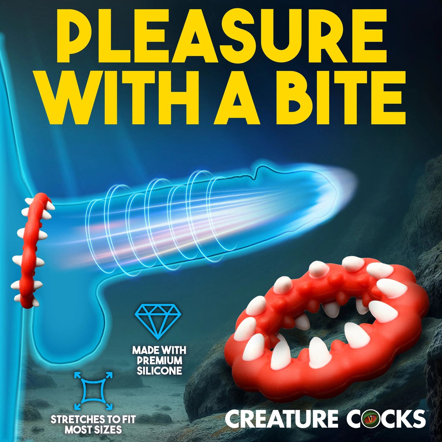 Creature Cock - Fangs Cock Ring