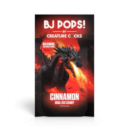 Creature Cock - BJ Pops! Warming Oral Sex Candy - Cinnamon